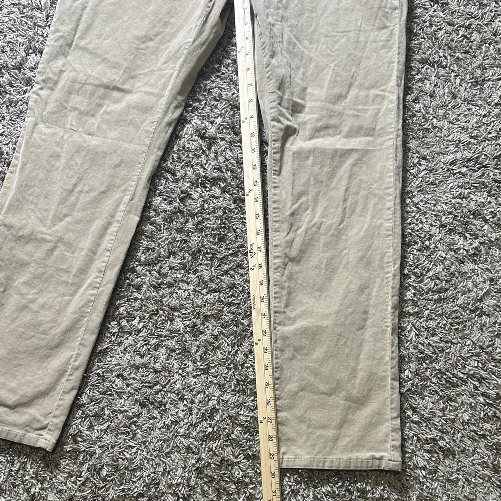 johnnie-O HARKERS Men's Khaki Corduroy Pants in size 35x32 - Picture 6 of 9